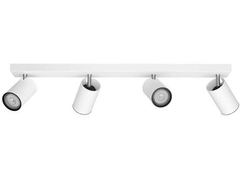 Regleta 4 Focus Philips Kosipo Blanc