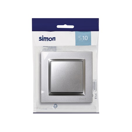 Conmutador Cruce Simon 10 Aluminio