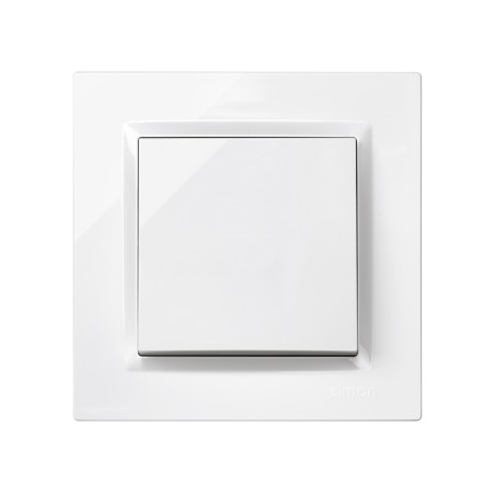 Conmutador Cruce Simon 10 Blanco