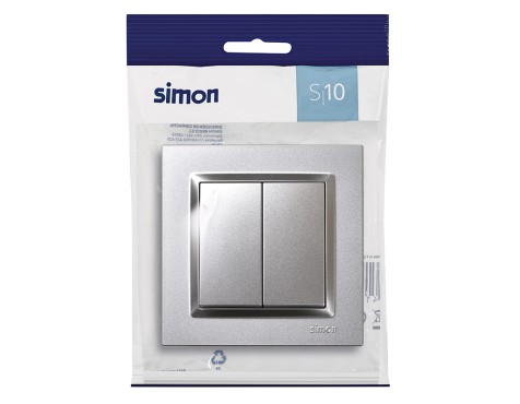 Commutador Encreuament Simon 10 Alumini
