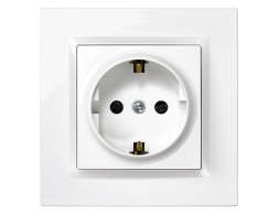 Enchufe Schuko Simon 10 Blanco