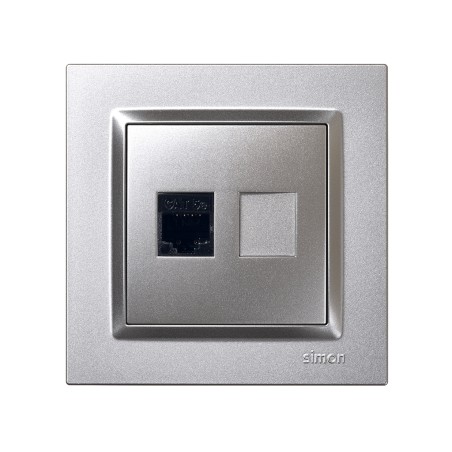 Presa Telèfon rj45 Simon 10 Alumini