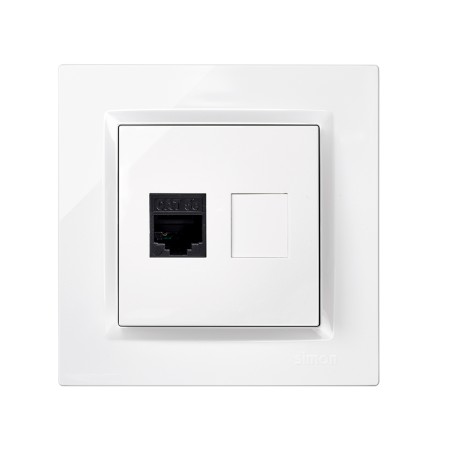 Presa Telèfon rj45 Simon 10 Blanc