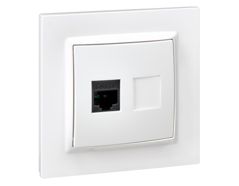 Presa Telèfon rj45 Simon 10 Blanc