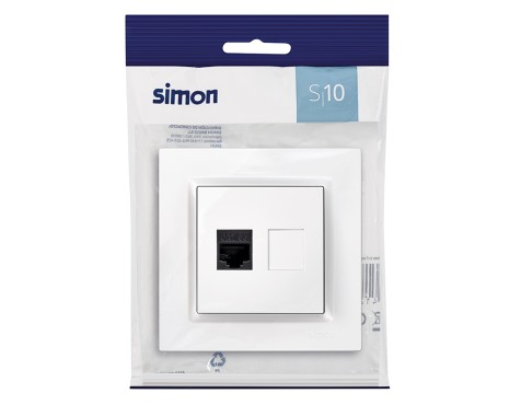 Presa Telèfon rj45 Simon 10 Blanc