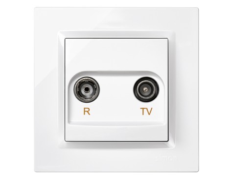 Toma Tv Intermedia Simon 10 Blanc