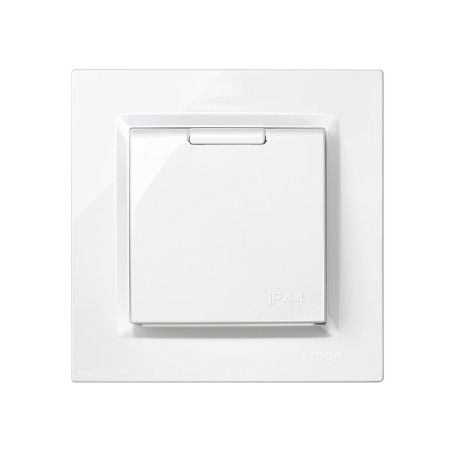 Enchufe Schuko Monobloc Simon 10 Blanco