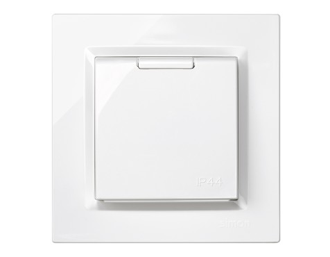 Enchufe Schuko Monobloc Simon 10 Blanco