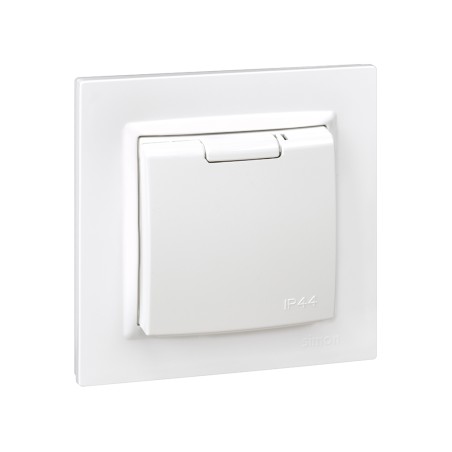 Enchufe Schuko Monobloc Simon 10 Blanco