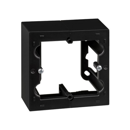 Caja De Superficie Simon 10 Negra