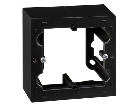 Caja De Superficie Simon 10 Negra