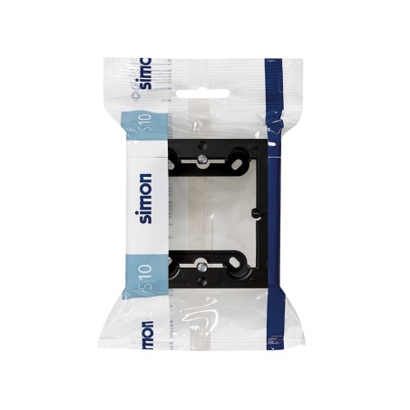 Caja De Superficie Simon 10 Negra