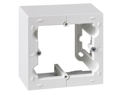 Caja De Superficie Simon 10 Blanca