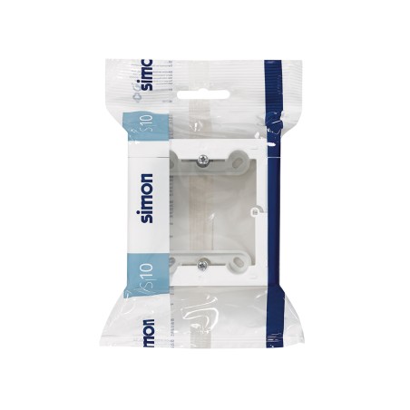 Caja De Superficie Simon 10 Blanca