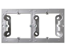 Caja Doble De Superficie Simon 10 Aluminio