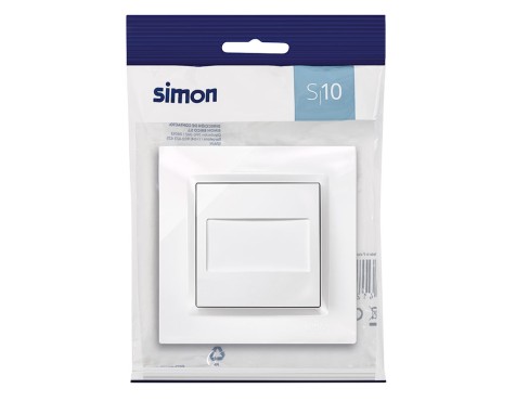 Tapa Ciega Simon 10 Blanca