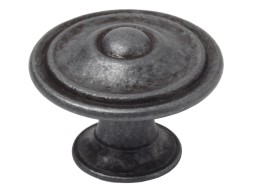 Pomo Mueble Plata Envejecida