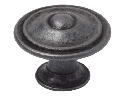 Pomo Mueble Plata Envejecida