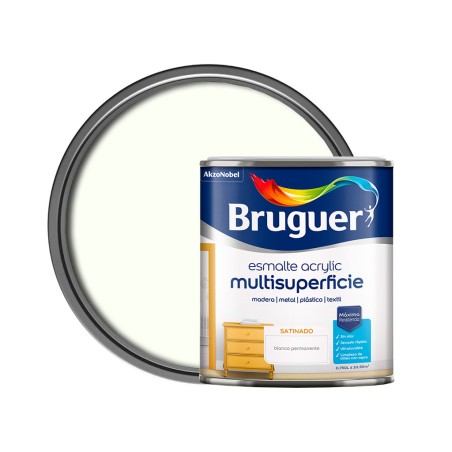 Esmalte Acrílico Bruguer Blanco Algodón
