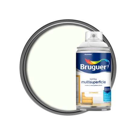Spray Esmalte Acrílico Bruguer Blanco Algodón