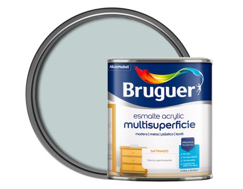 Esmalte Acrílico Bruguer Gris Suave