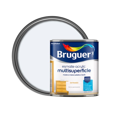 Esmalte Acrílico Bruguer Gris Niebla