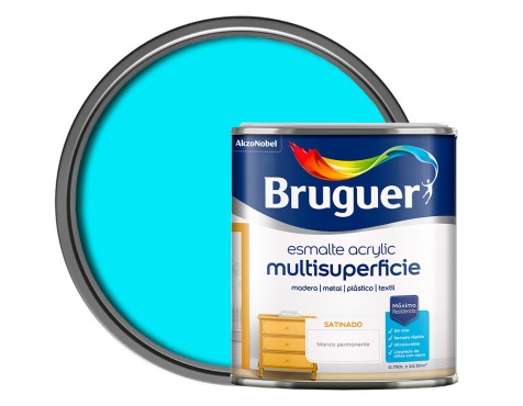 Esmalte Acrílico Bruguer Azul Caribe