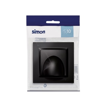 Salida De Cables Simon 10 Negra