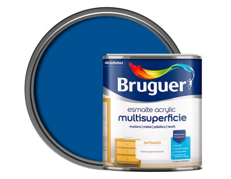Esmalte Acrílico Bruguer Azul Cantábrico