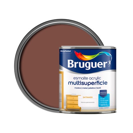 Esmalte Acrílico Bruguer Marrón Toscana