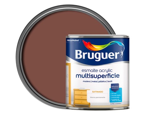 Esmalte Acrílico Bruguer Marrón Toscana