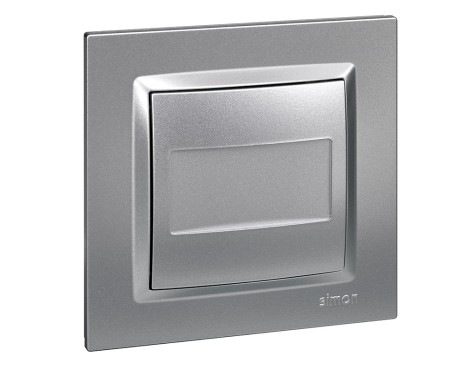Tapa Ciega Simon 10 Aluminio
