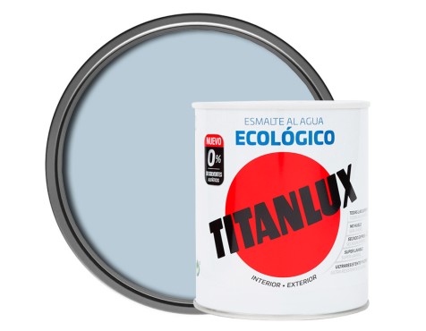 Esmalte Ecológico Titanlux Al Agua Gris Perla
