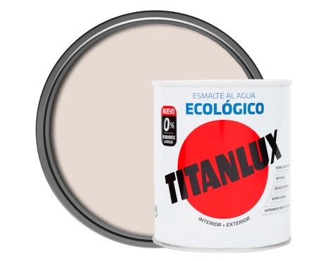Esmalte Ecológico Titanlux Al Agua Blanco Piedra