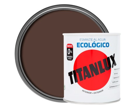 Esmalte Ecológico Titanlux Al Agua Tabaco