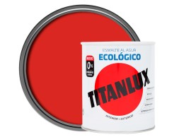 Esmalte Ecológico Titanlux Al Agua Rojo China