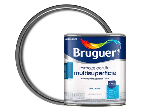 Esmalte Acrílico Bruguer Blanco Permanente