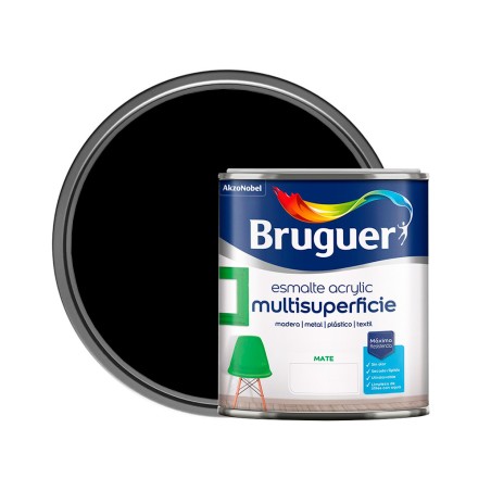 Esmalte Acrílico Bruguer Negro