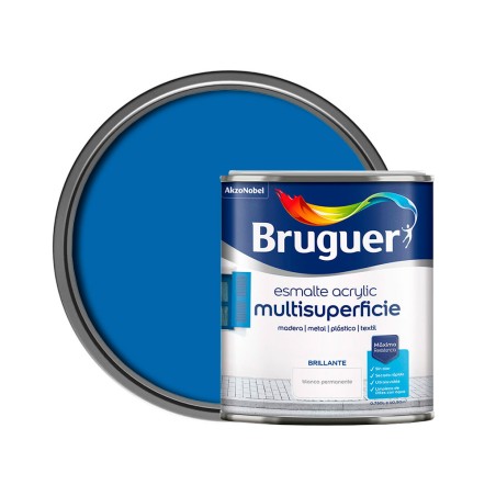Esmalte Acrílico Bruguer Azul Luminoso