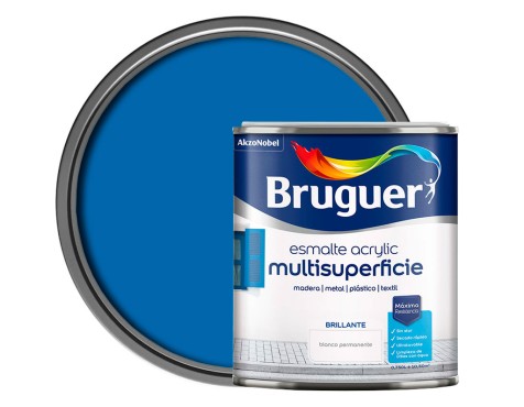 Esmalte Acrílico Bruguer Azul Luminoso