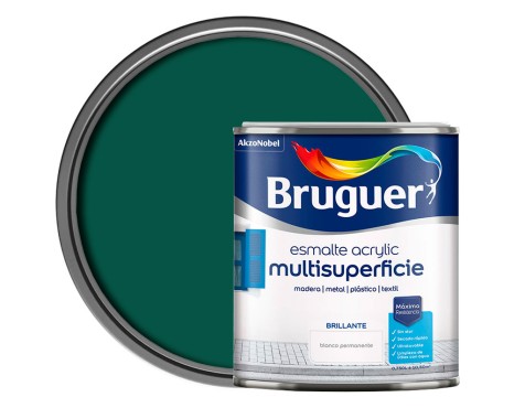 Esmalte Acrílico Bruguer Verde Mayo