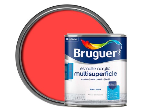 Esmalt Acrílic Bruguer Vermelló