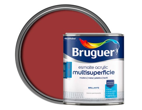 Esmalt Acrílic Bruguer Vermell Carruatges