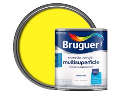 Esmalte Acrílico Bruguer Amarillo Limón