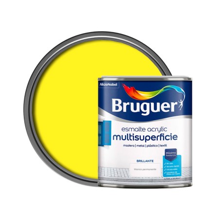 Esmalte Acrílico Bruguer Amarillo Limón