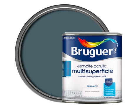 Esmalte Acrílico Bruguer Gris Medio