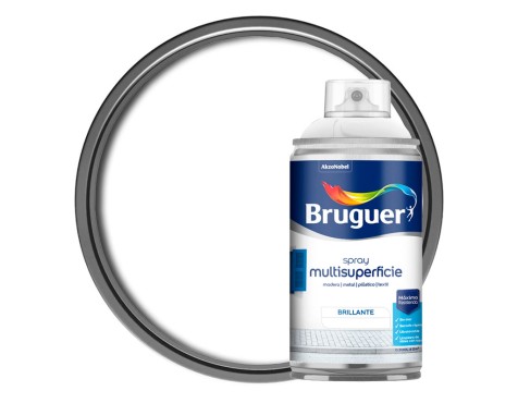 Spray Esmalte Acrílico Bruguer Blanco