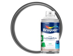 Spray Esmalte Acrílico Bruguer Blanco