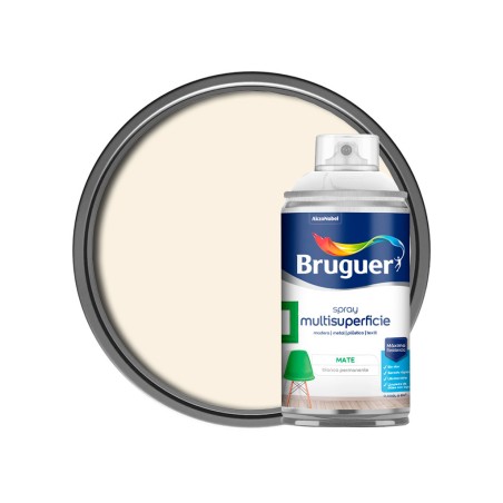 Spray Esmalte Acrílico Bruguer Blanco Lino
