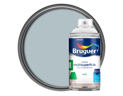 Spray Esmalte Acrílico Bruguer Gris Ceniza